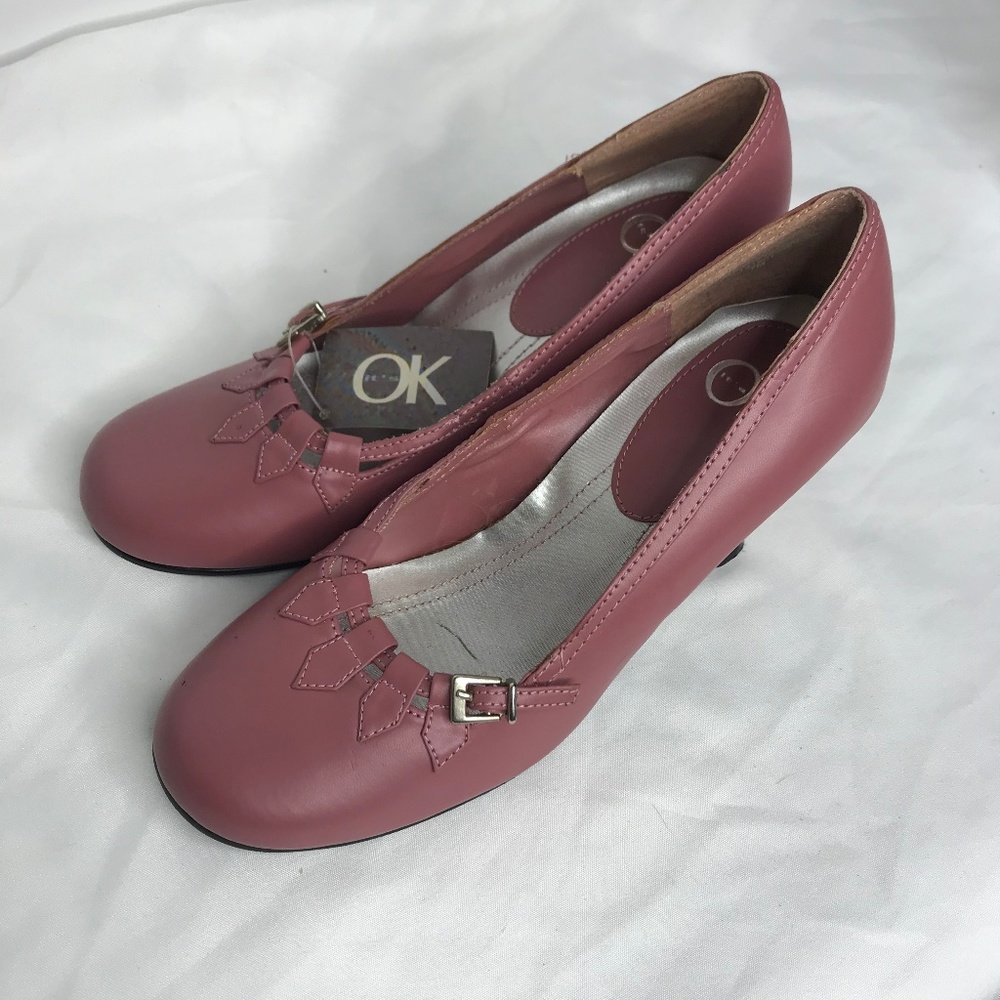 It's OK pink heel pump size 7 M
